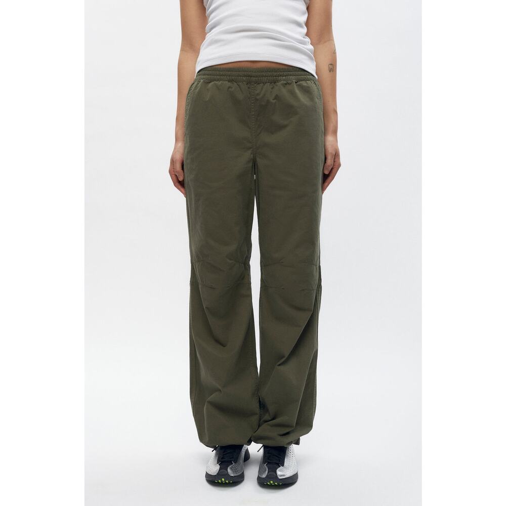Kotn tefnut cargo pant green utility organic cotton xs  drawstring brooklyn army